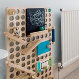 Image of muro wooden toy. It is a wooden play centre designed in the UK.